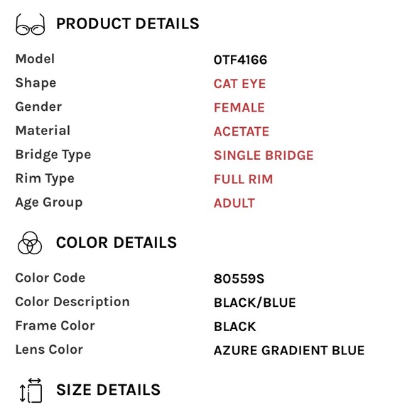 Tiffany cat eye sunglasses - Picture 7 of 7